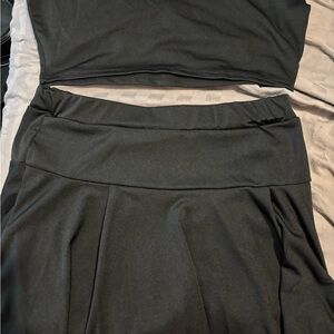 Black Two-Piece Outfit